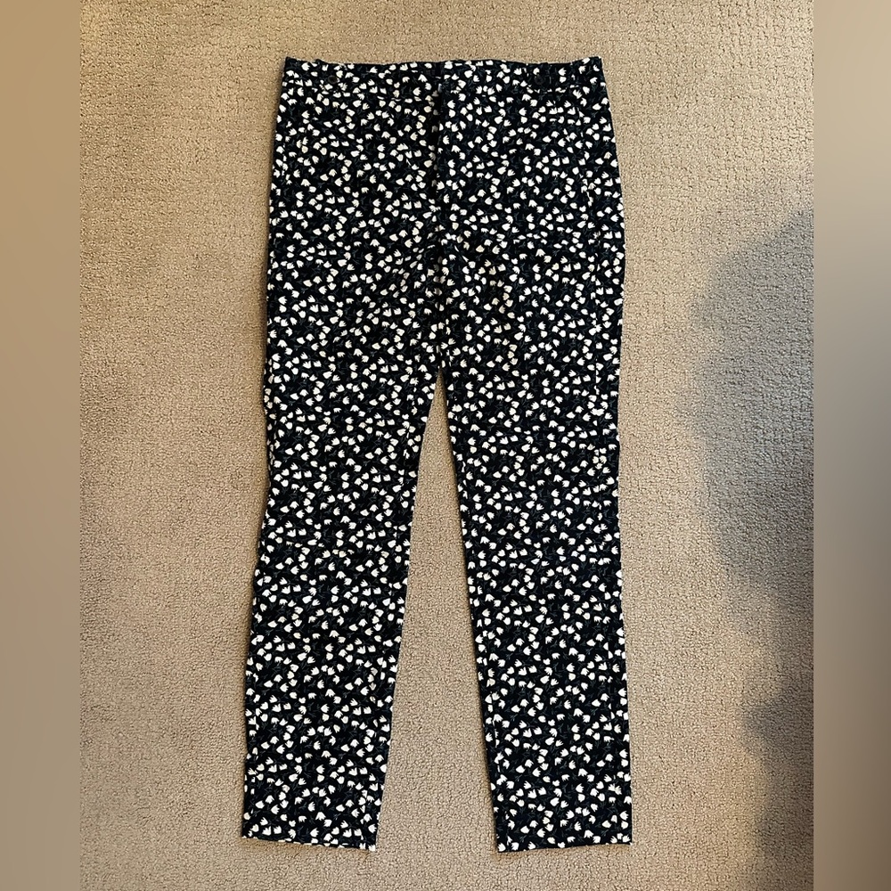 Zara crop floral pants ASO Duchess Kate Middleton size 2 ♥️
